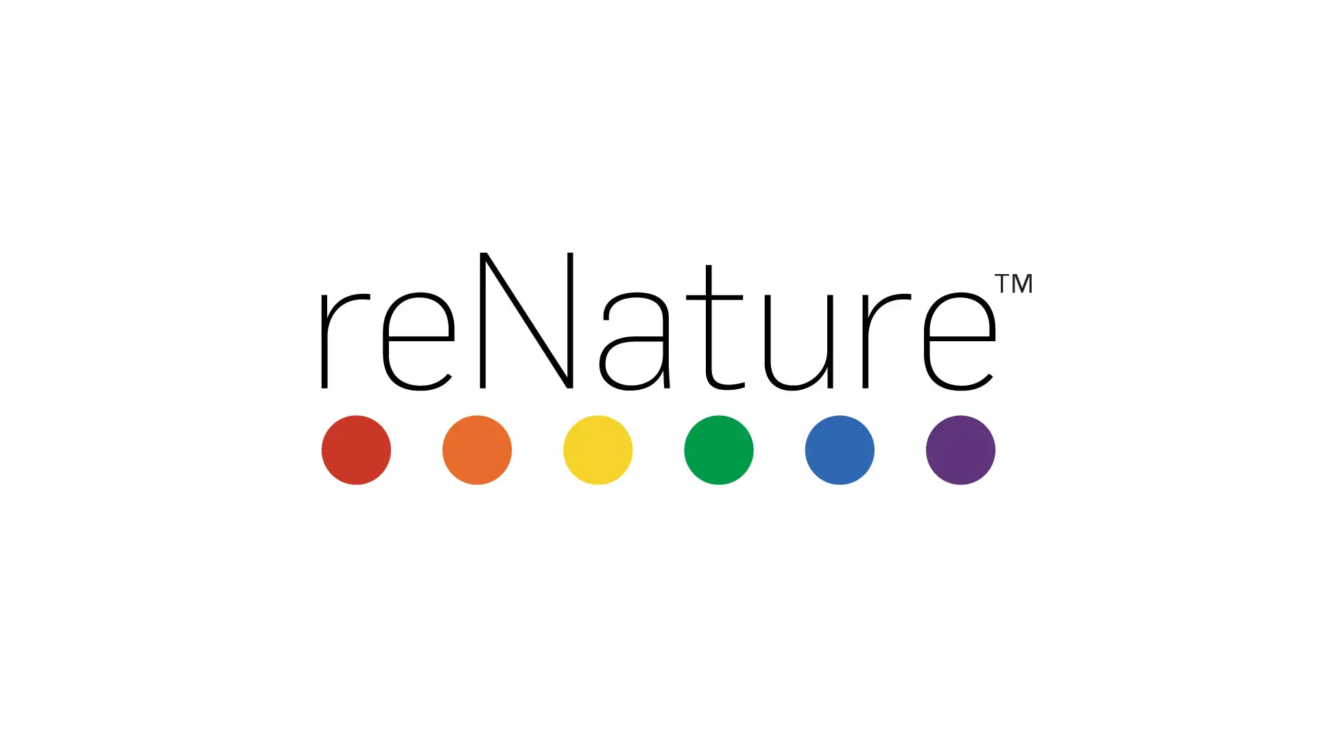 reNature logo branding design by Dusty Drake