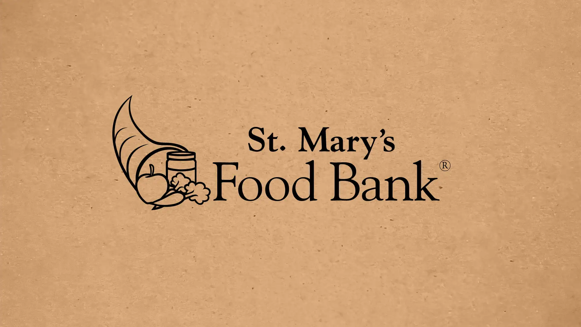 St. Mary's Food Bank logo branding design by Dusty Drake